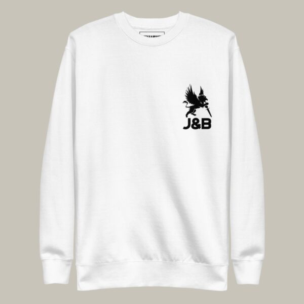 White Young Lion Premium Sweatshirt